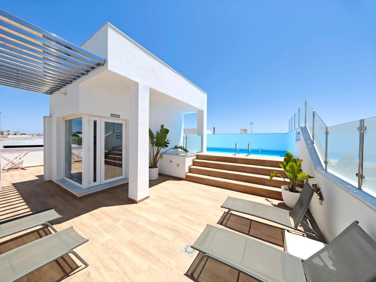 Apartamento A Estrenar En Planta Primera C Con Piscina Barbate Exteriér fotografie